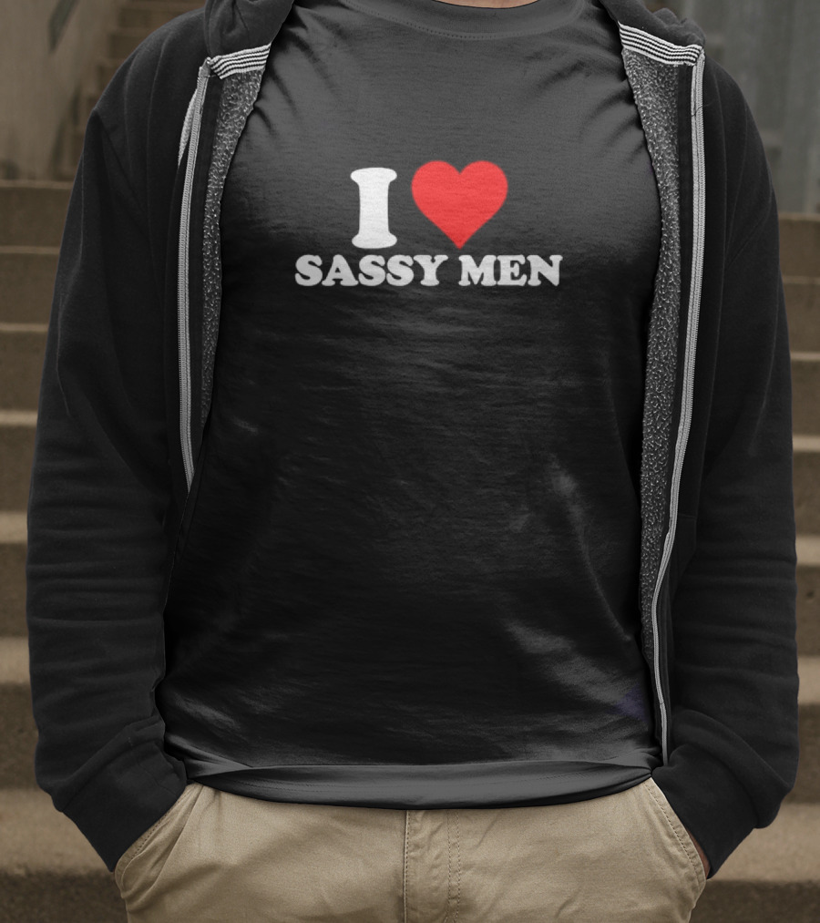 I Heart Sassy Men T-Shirt