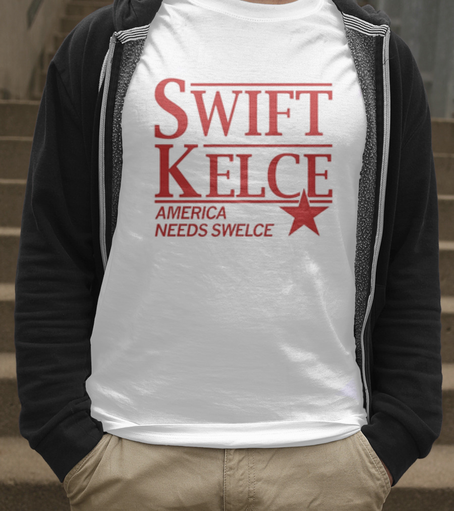 Swift Kelce America Needs Swelce T-Shirt