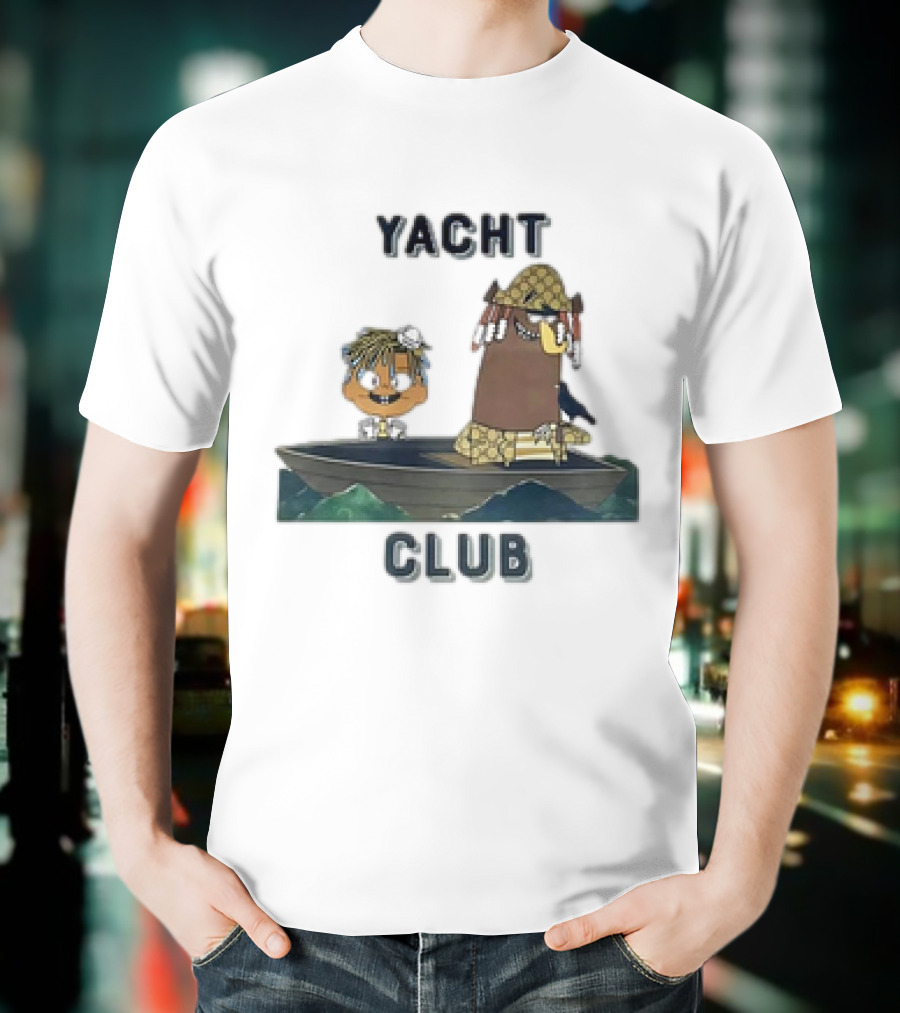 Juice Wrld Lil Yachty Yacht Club Hip-Hop Characters T-Shirt