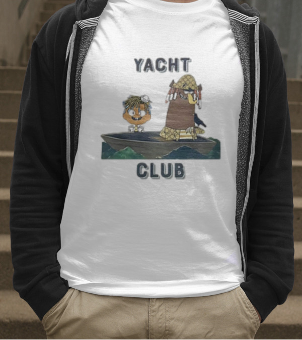 Juice Wrld Lil Yachty Yacht Club Hip-Hop Characters T-Shirt