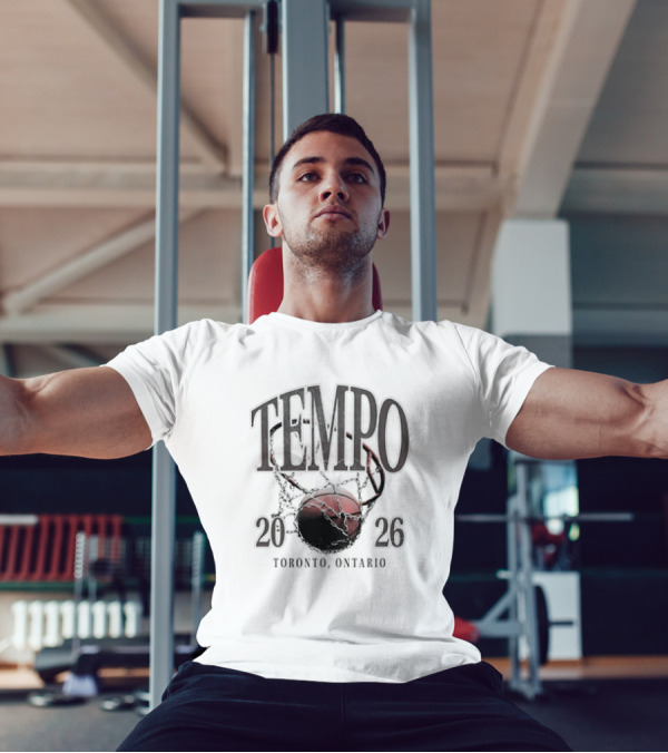 Toronto Tempo Basketball 2026 Toronto Ontario Tempo Basketball Hoop T-Shirt