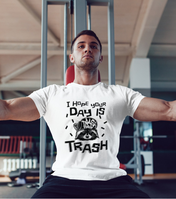 Raccoon I Hope Your Day Is Trash Trash Panda T-Shirt