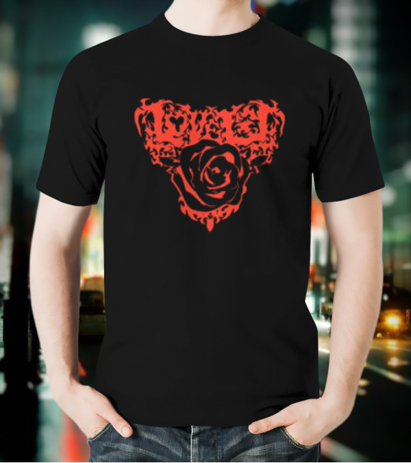 Game Grumps Lovely Gothic Rose T-Shirt