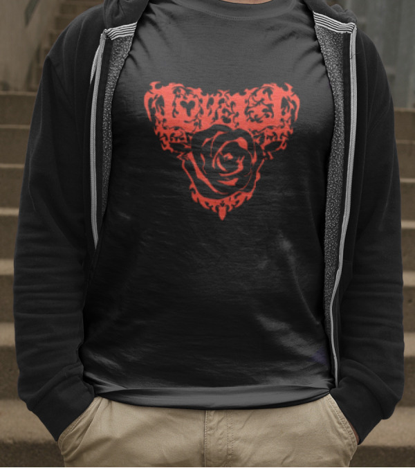 Game Grumps Lovely Gothic Rose T-Shirt