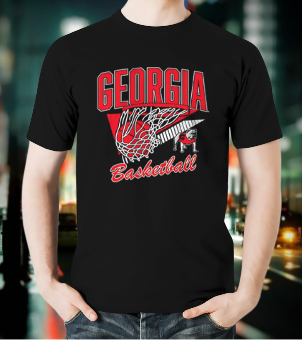 Georgia Basketball Bulldogs Sport Team T-Shirt