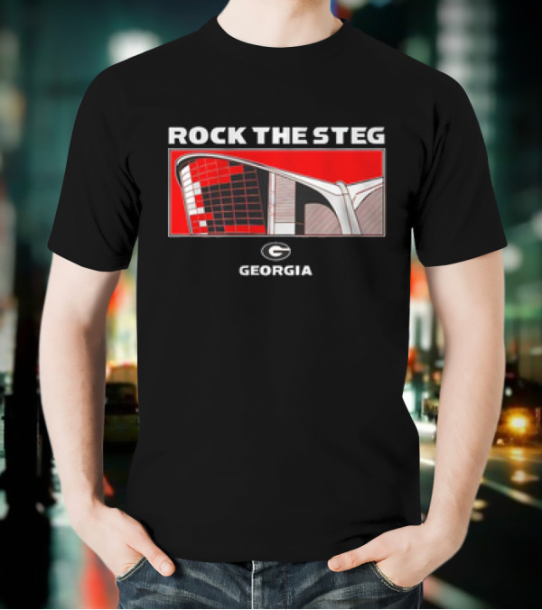 Rock The Steg Georgia Bulldogs Stadium Pride T-Shirt