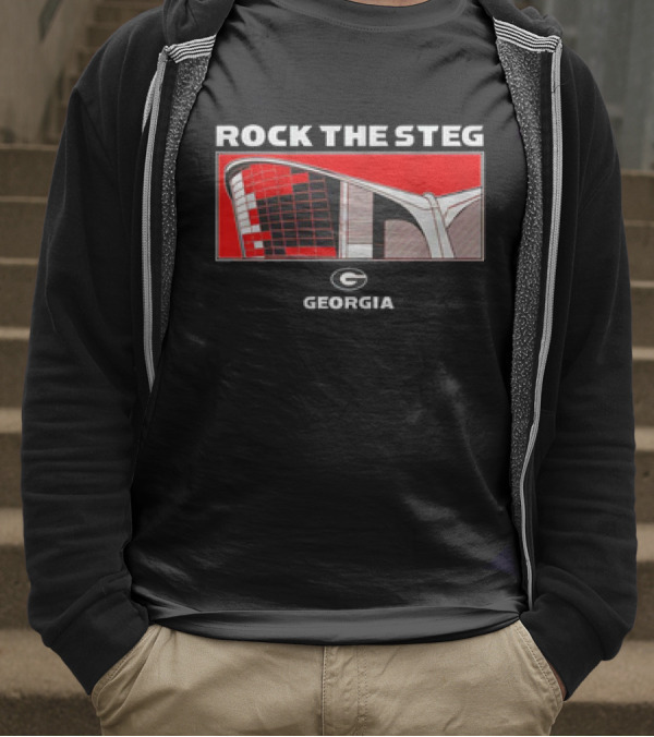 Rock The Steg Georgia Bulldogs Stadium Pride T-Shirt