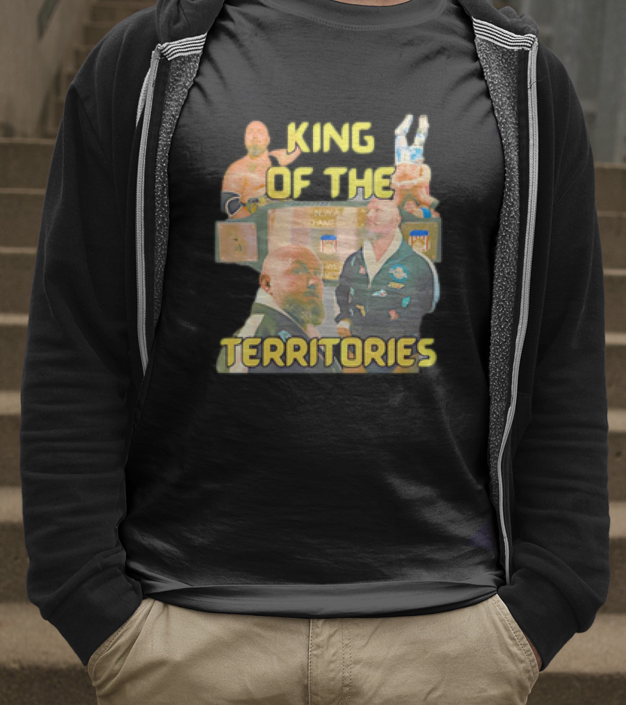 King Of The Territories Jeremiah Plunkett Bootleg Rasslin’ T-Shirt