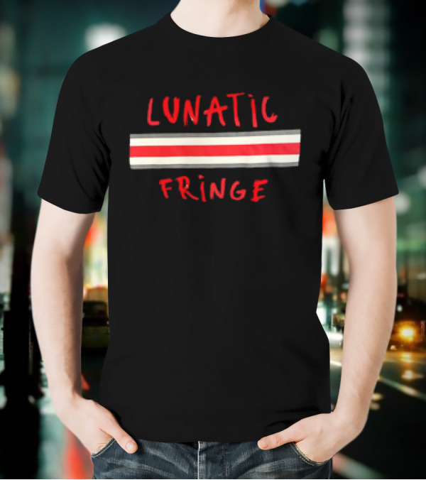 Lunatic Fringe Red And White Stripes T-Shirt