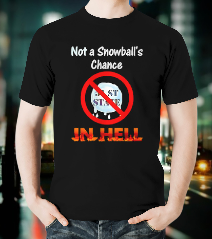 Not A Snowball's Chance 51st State In Hell T-Shirt