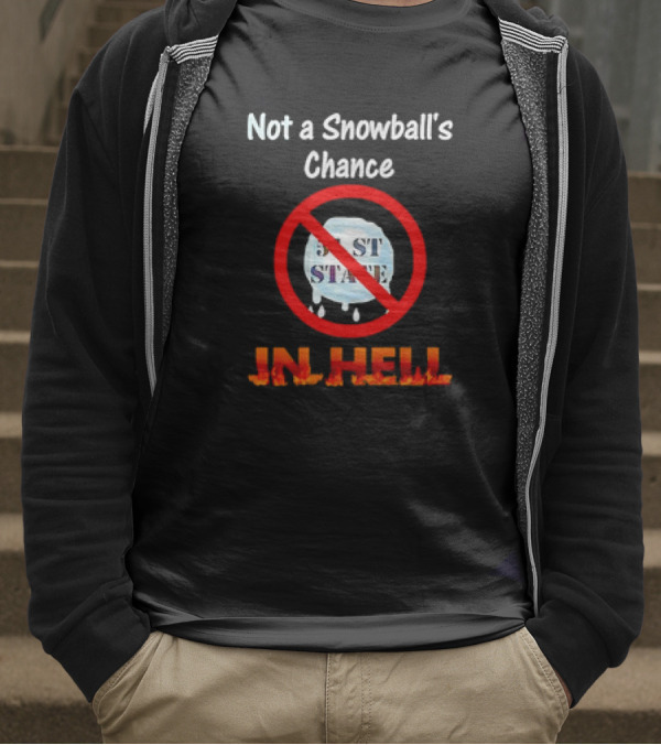 Not A Snowball's Chance 51st State In Hell T-Shirt