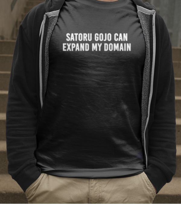 Satoru Gojo Can Expand My Domain T-Shirt