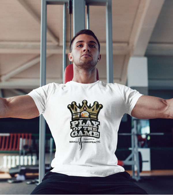 Sportsnet Play Of The Game Presented By Mahle Chiropractic Crown T-Shirt
