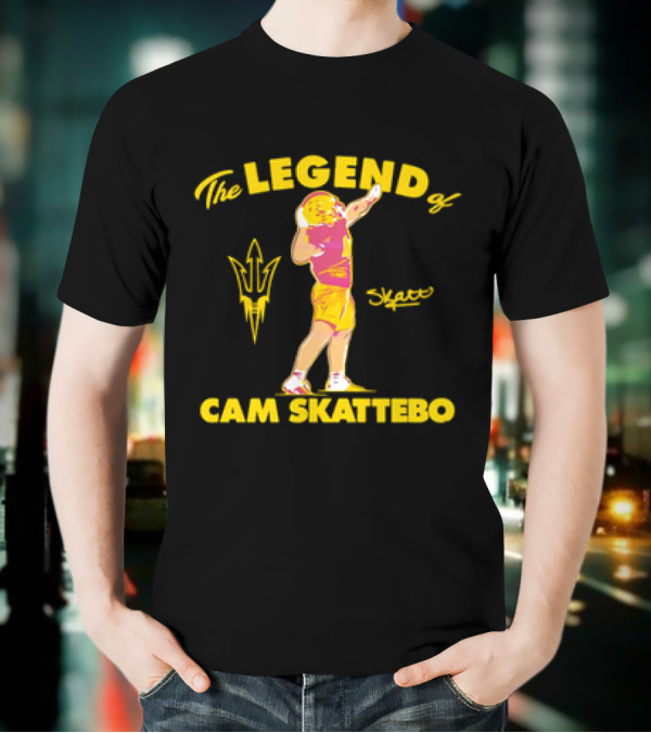 Arizona State Sun Devils The Legend Of Cam Skattebo Skatt T-Shirt