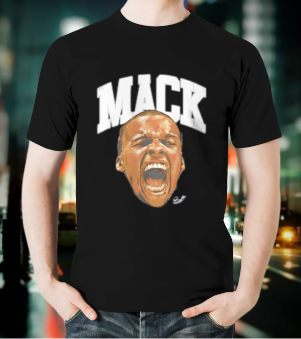 Shelvin Mack Big Face Scream Arch Signature Vintage T-Shirt