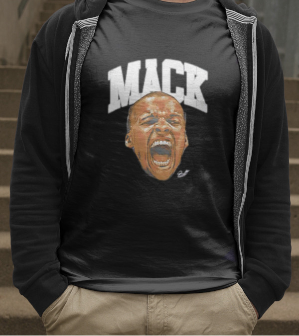Shelvin Mack Big Face Scream Arch Signature Vintage T-Shirt