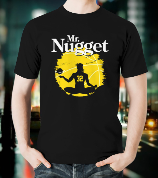 Mr. Nugget Aaron Gordon No. 32 Denver Nuggets T-Shirt