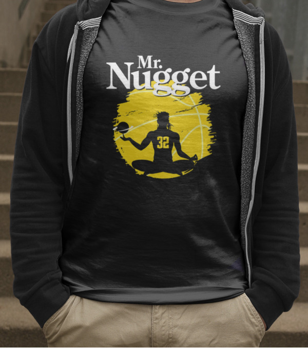 Mr. Nugget Aaron Gordon No. 32 Denver Nuggets T-Shirt