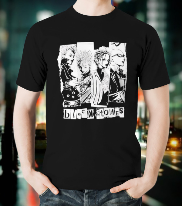 Ai Yazawa Ut Black Stones Band Manga Characters T-Shirt