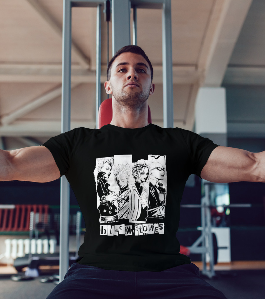 Ai Yazawa Ut Black Stones Band Manga Characters T-Shirt