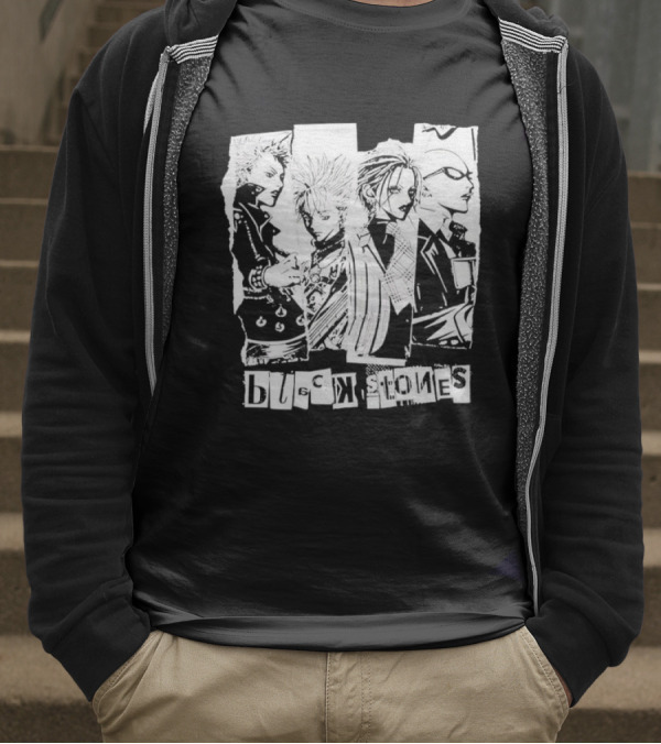 Ai Yazawa Ut Black Stones Band Manga Characters T-Shirt