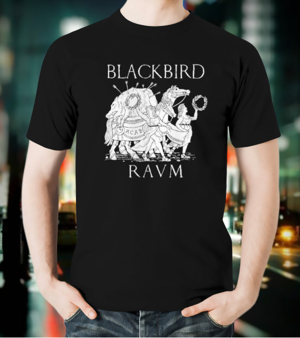 Blackbird Raum ACAB Alex Krokus Bear And Raccoon Procession T-Shirt