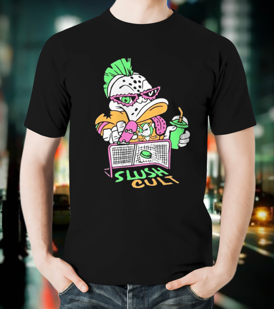 Anaheim Ducks Wild Wing Shreds Slush Cult T-Shirt