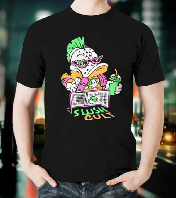 Anaheim Ducks Wild Wing Shreds Slush Cult T-Shirt