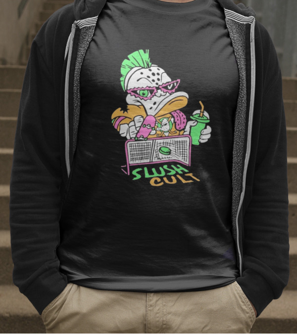 Anaheim Ducks Wild Wing Shreds Slush Cult T-Shirt