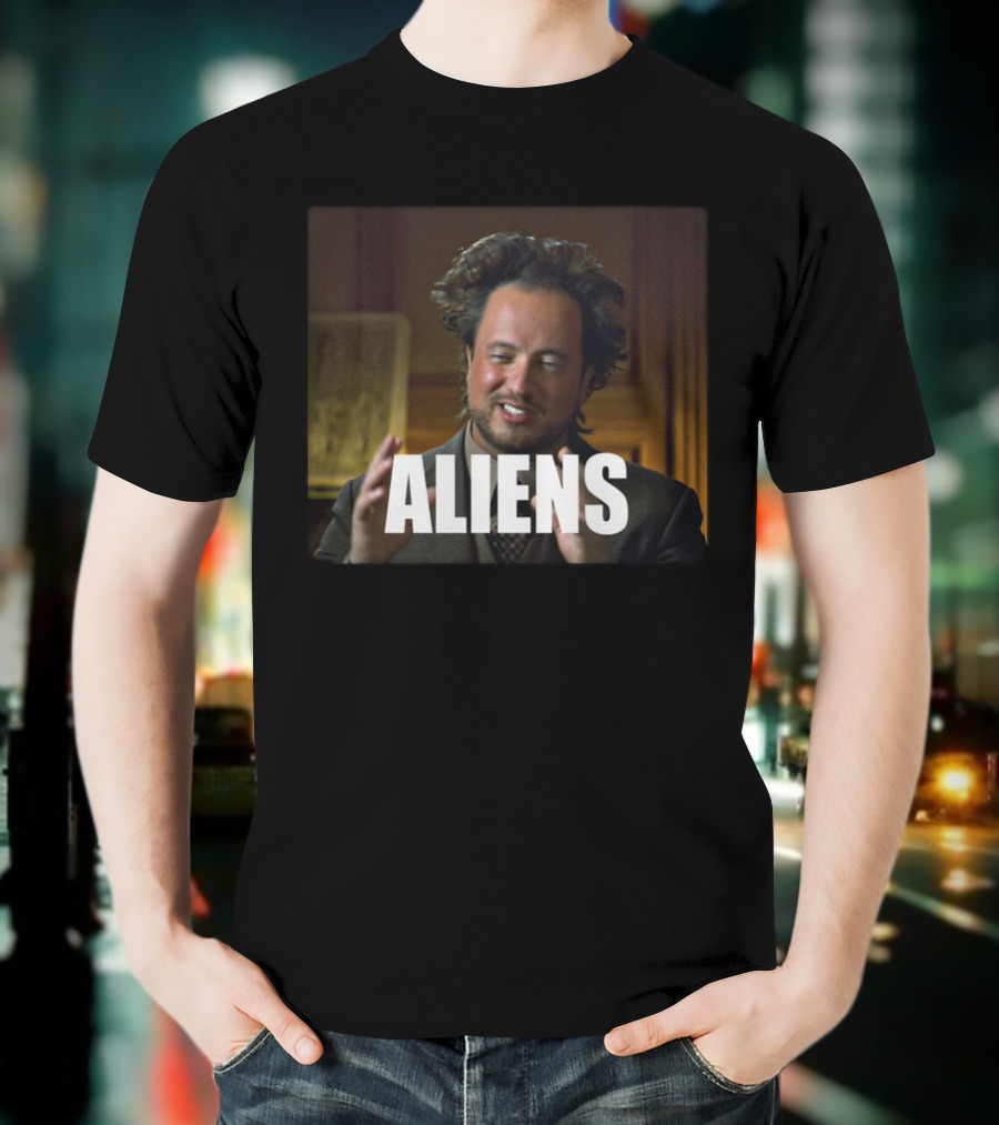 Ancient Aliens Meme Aliens T-Shirt