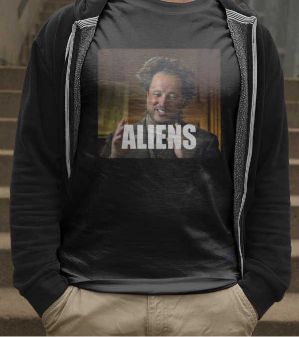 Ancient Aliens Meme Aliens T-Shirt