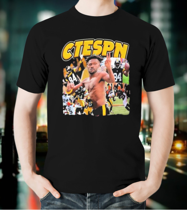 CTESPN Antonio Brown Pittsburgh Steelers Football Highlights T-Shirt