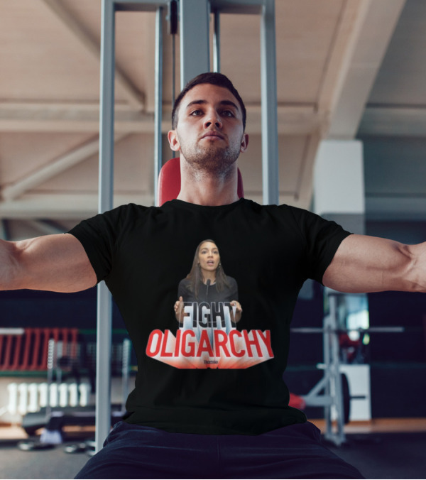 FIGHT OLIGARCHY Bernie T-Shirt