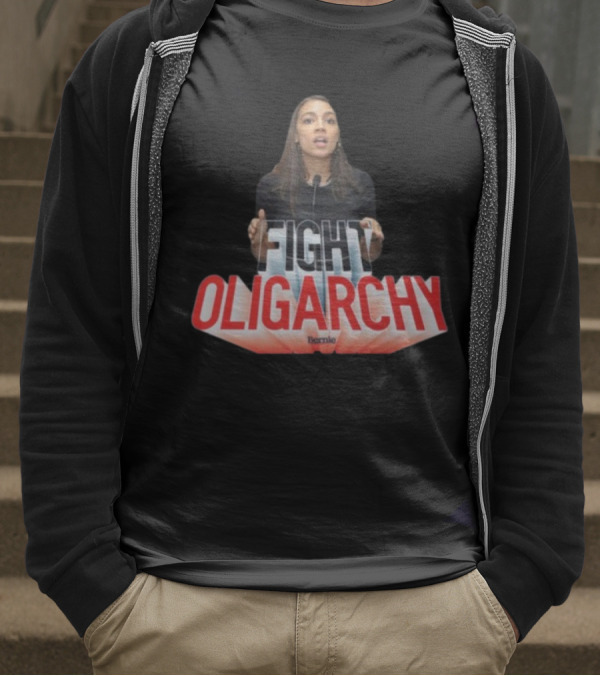 FIGHT OLIGARCHY Bernie T-Shirt