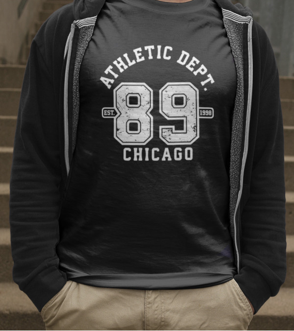 ATHLETIC DEPT CHICAGO 89 EST 1998 T-Shirt