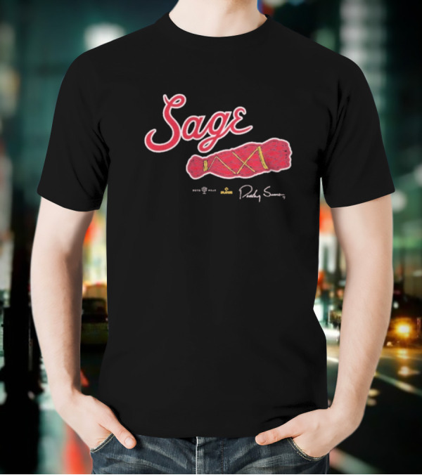 Atlanta Braves Sage Chop Patrick Semansky T-Shirt