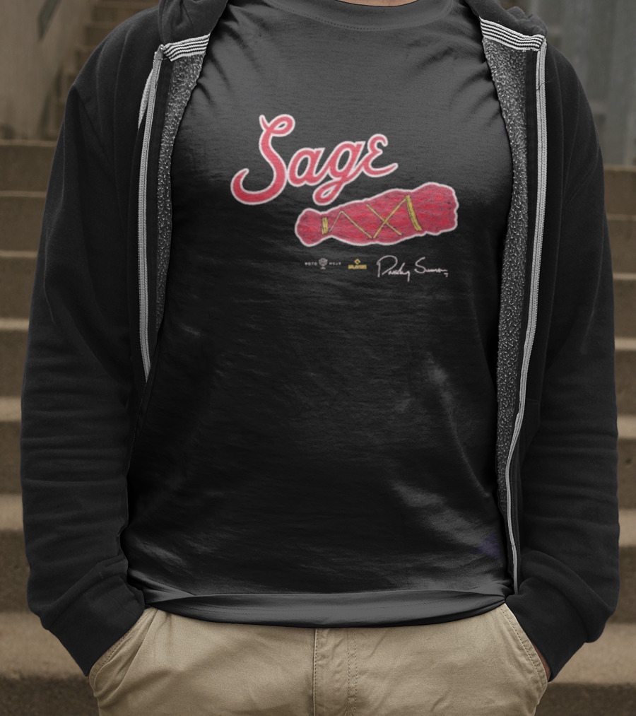 Atlanta Braves Sage Chop Patrick Semansky T-Shirt