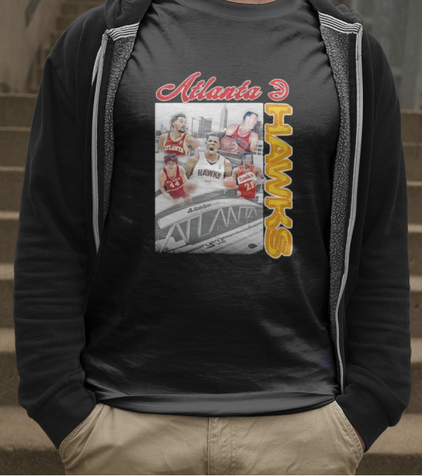 Atlanta Hawks State Farm Arena Basketball Players T-Shirt