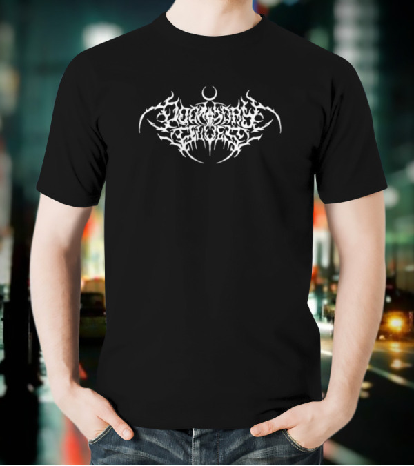 Bambie Thug Doomsday Metal Bat Wings Crescent Moon T-Shirt