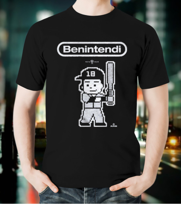 Benintendi Andrew Benintendi New York Yankees Baseball Cartoon 18 T-Shirt