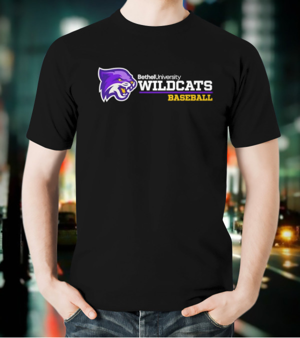 Bethel University Wildcats Baseball T-Shirt
