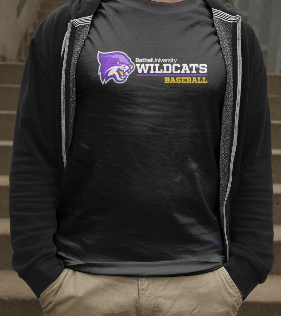 Bethel University Wildcats Baseball T-Shirt