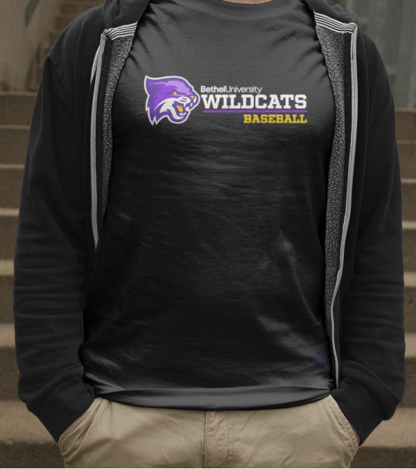 Bethel University Wildcats Baseball T-Shirt