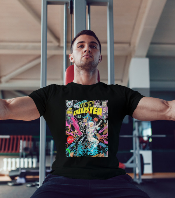 Black Mirror Comics USS Callister Into Infinity Issue 25 Netflix Official 2025 T-Shirt