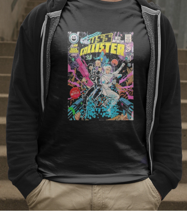 Black Mirror Comics USS Callister Into Infinity Issue 25 Netflix Official 2025 T-Shirt