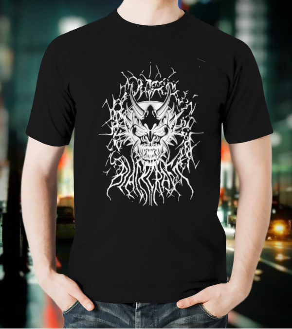 Blackcraft Cult Unholy Chaos Devil Mask T-Shirt