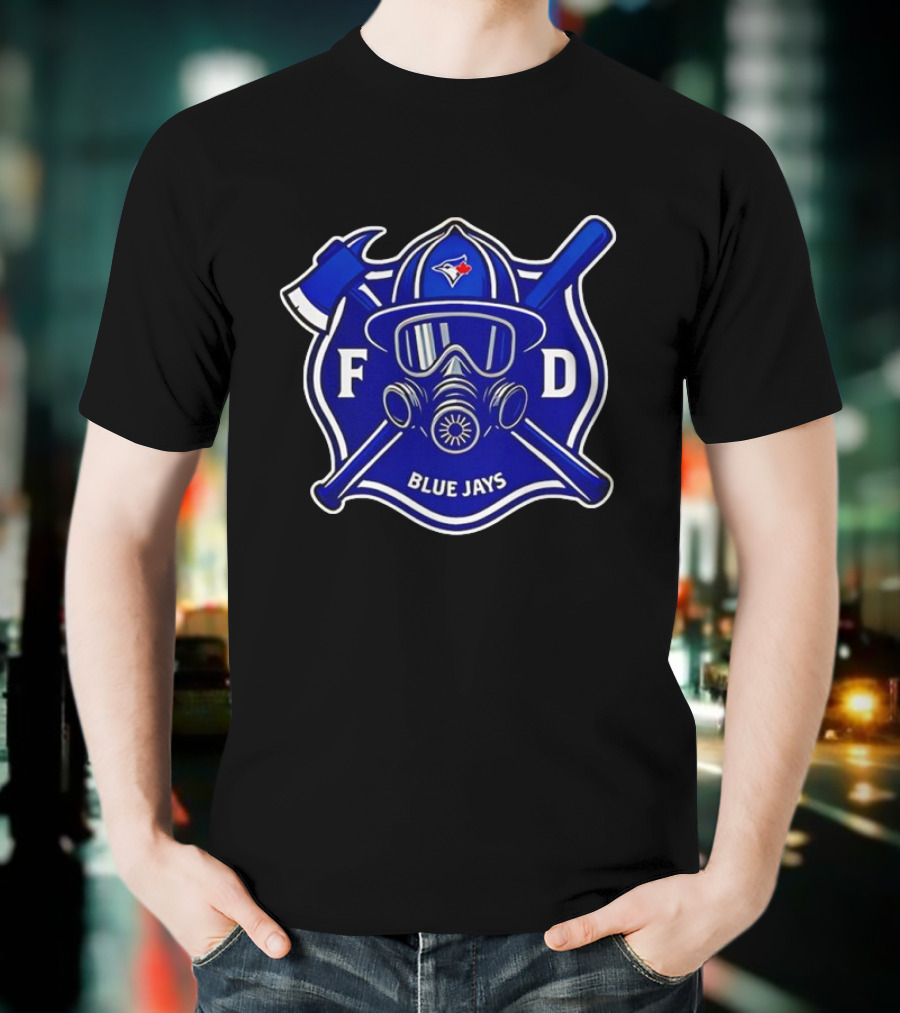 Blue Jays FD Firefighter Appreciation Night 2025 T-Shirt