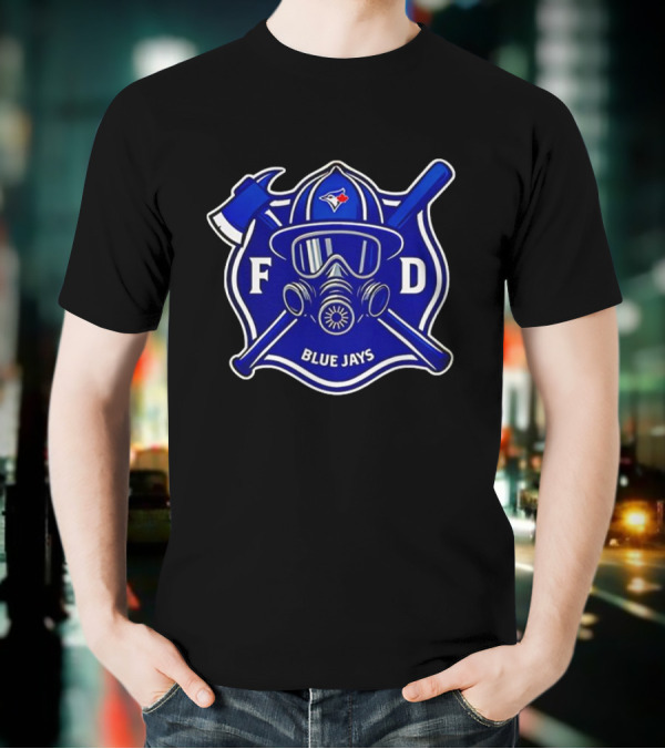 Blue Jays FD Firefighter Appreciation Night 2025 T-Shirt