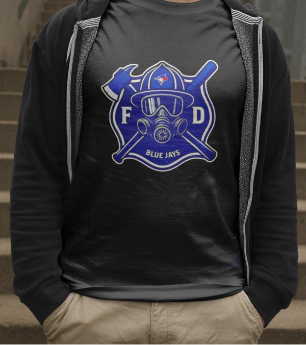 Blue Jays FD Firefighter Appreciation Night 2025 T-Shirt