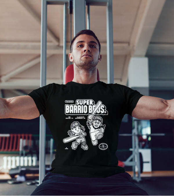 Super Barrio Bros Toronto Bo Bichette Vladimir Guerrero Jr T-Shirt